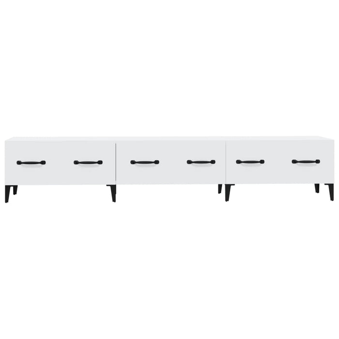 TV-Schrank Weiß 150x34,5x30 cm Holzwerkstoff