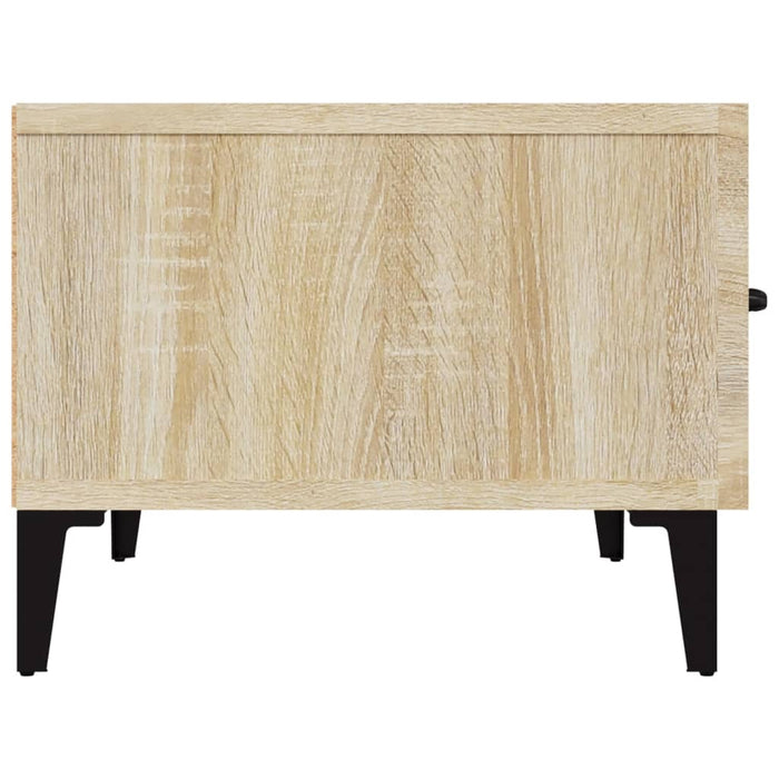 TV cabinet Sonoma oak 150x34.5x30 cm wood material