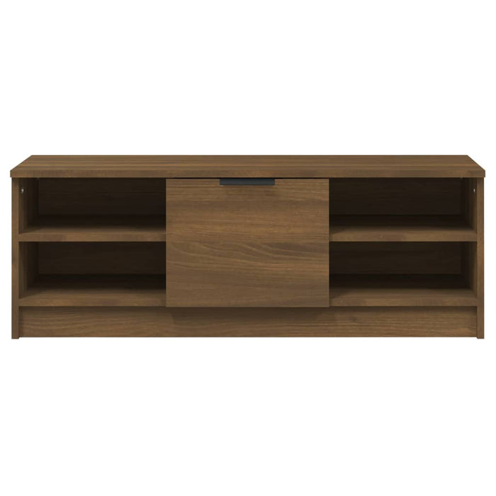 TV-Schrank Braun Eichen-Optik 102x35,5x36,5 cm Holzwerkstoff