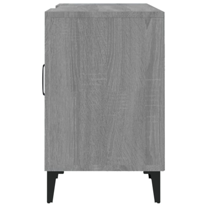TV cabinet gray Sonoma 150x30x50 cm made of wood