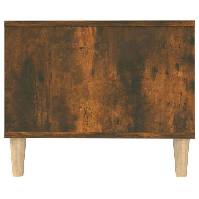 Coffee table smoked oak 102x50x40 cm made of wood
