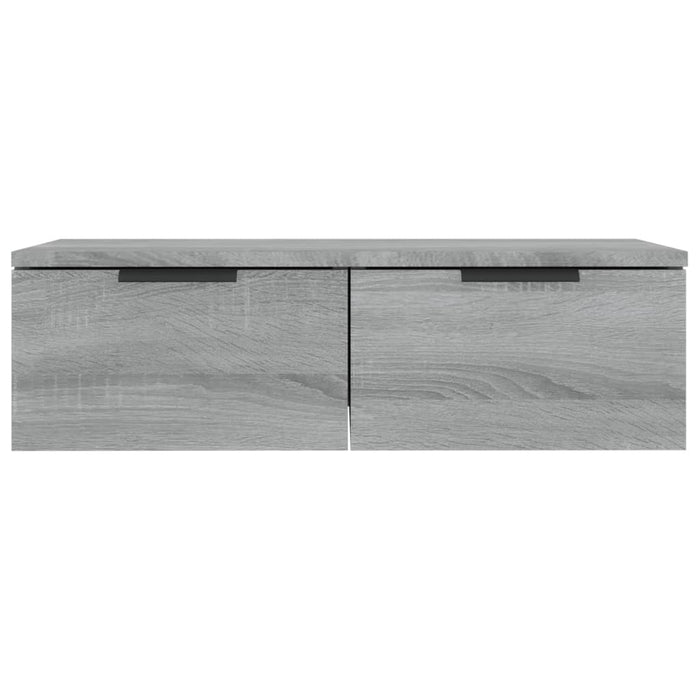 Wall cabinets 2 pcs. Gray Sonoma 68x30x20 cm wood material