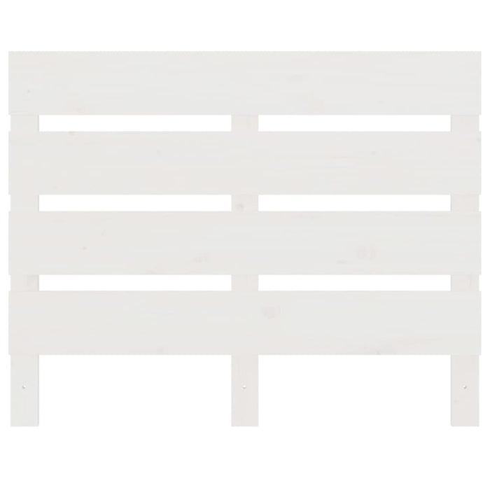 Massivholzbett Weiß Kiefer 75x190 cm