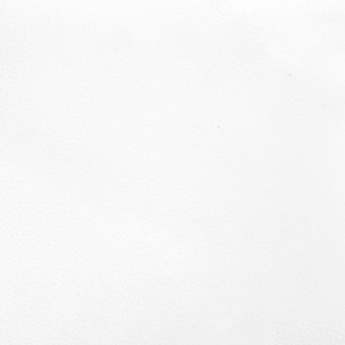 Pocket spring mattress white 100x200x20 cm artificial leather