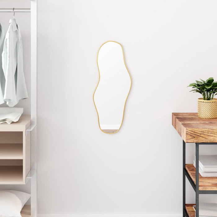 Wandspiegel Gilda Golden 60x25 cm