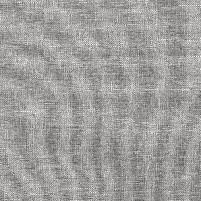 Bettgestell Hellgrau 90x190 cm Stoff