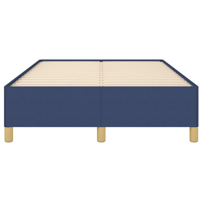 Bettgestell Blau 120x200 cm Stoff