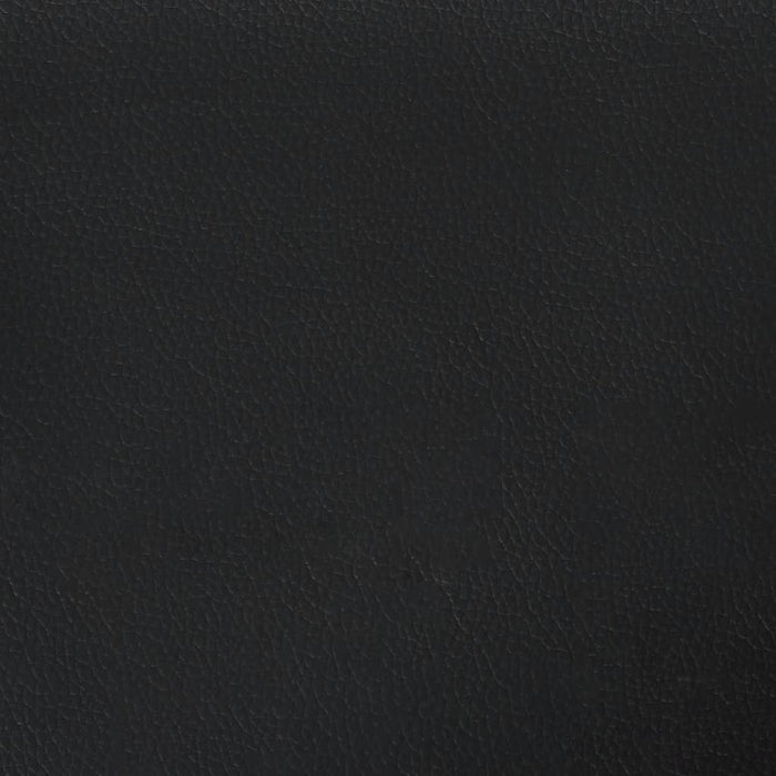 Bettgestell Schwarz 90x190 cm Kunstleder