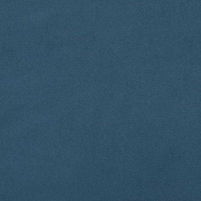 Bettgestell Dunkelblau 90x190 cm Samt