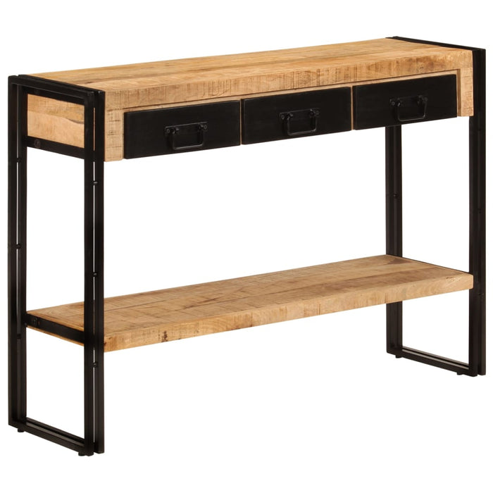 Console table 110x30x76 cm solid mango wood