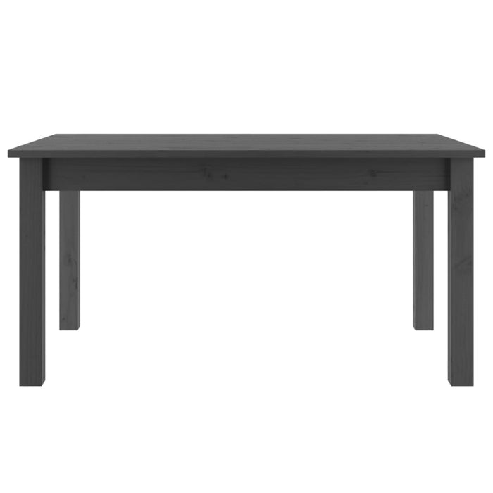 Couchtisch Grau 80x50x40 cm Massivholz Kiefer