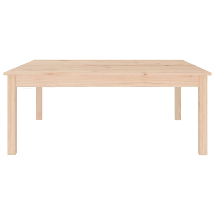 Coffee table 100x100x40 cm solid pine wood