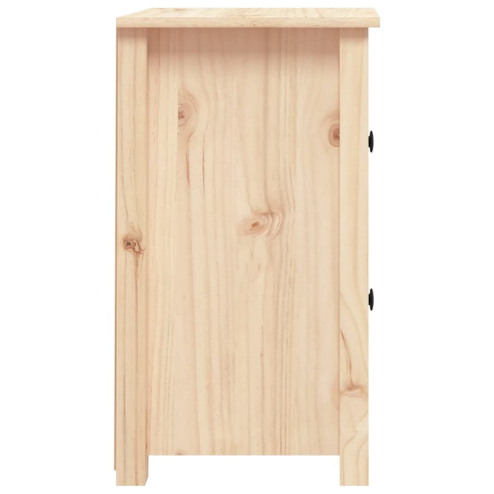 Nachttische 2 Stk. 40x35x61,5 cm Massivholz Kiefer