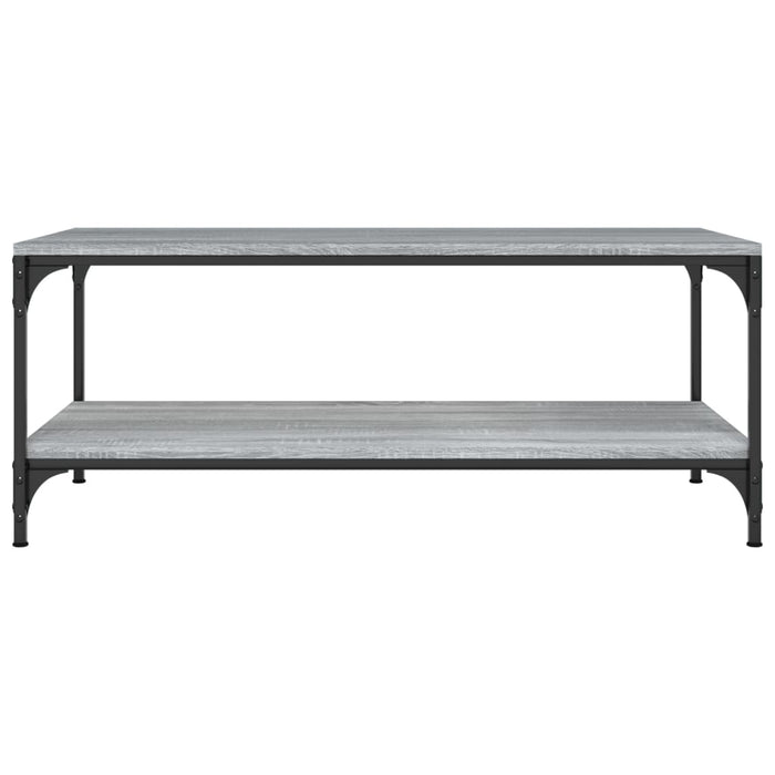 Coffee table gray Sonoma 80x50x40 cm made of wood