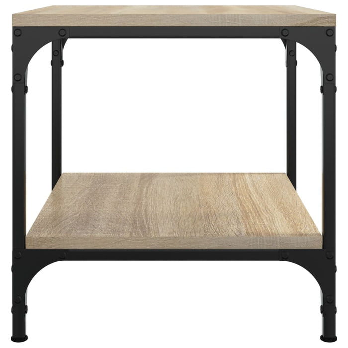 Side tables 2 pcs. Sonoma oak 40x40x40 cm wood material