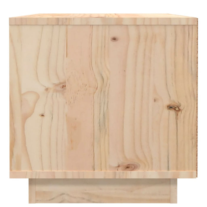 Nachttische 2 Stk. 40x34x35 cm Massivholz Kiefer