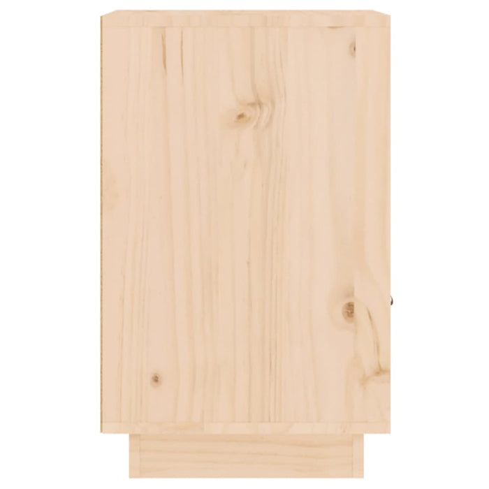 Nachttisch 40x34x55 cm Massivholz Kiefer