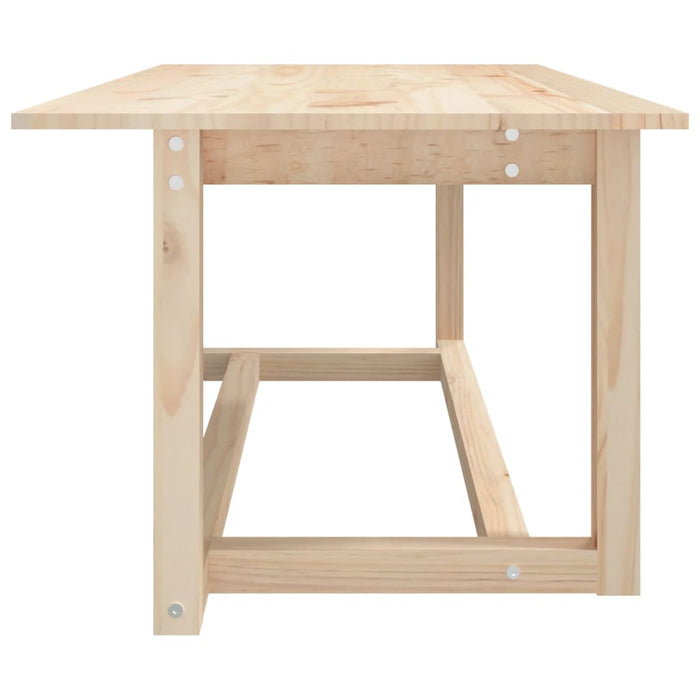 Coffee table 110x55x45 cm solid pine wood