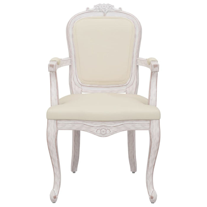 Esszimmerstühle 2 Stk. Beige 62x59,5x100,5 cm Leinen