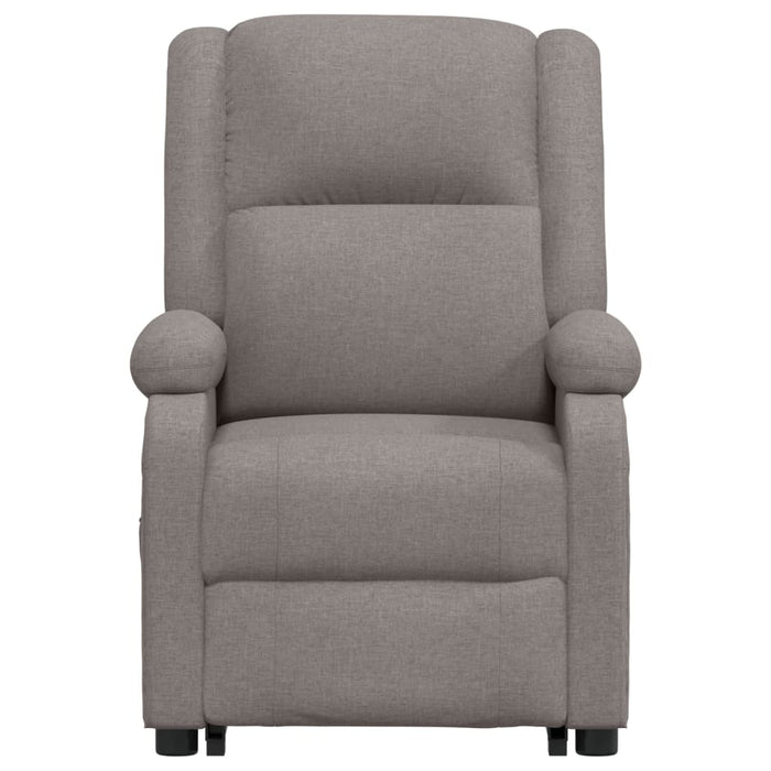 Aufstehsessel Taupe Stoff