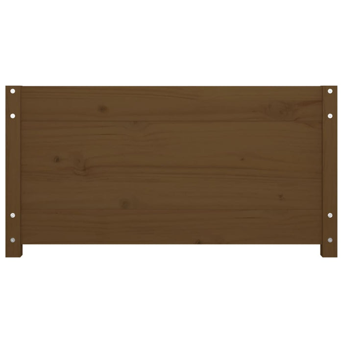Tagesbett Honigbraun 90x200 cm Massivholz Kiefer