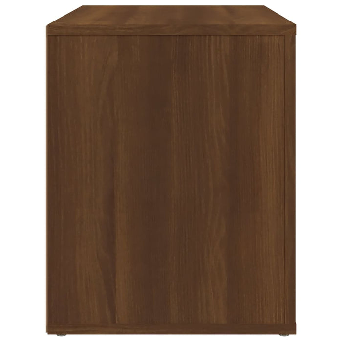 Nachttisch Braun Eichen-Optik 60x36x45 cm Holzwerkstoff