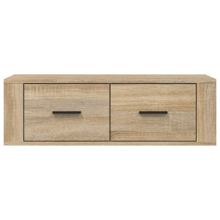 TV-Wandschrank Sonoma-Eiche 80x36x25 cm Holzwerkstoff