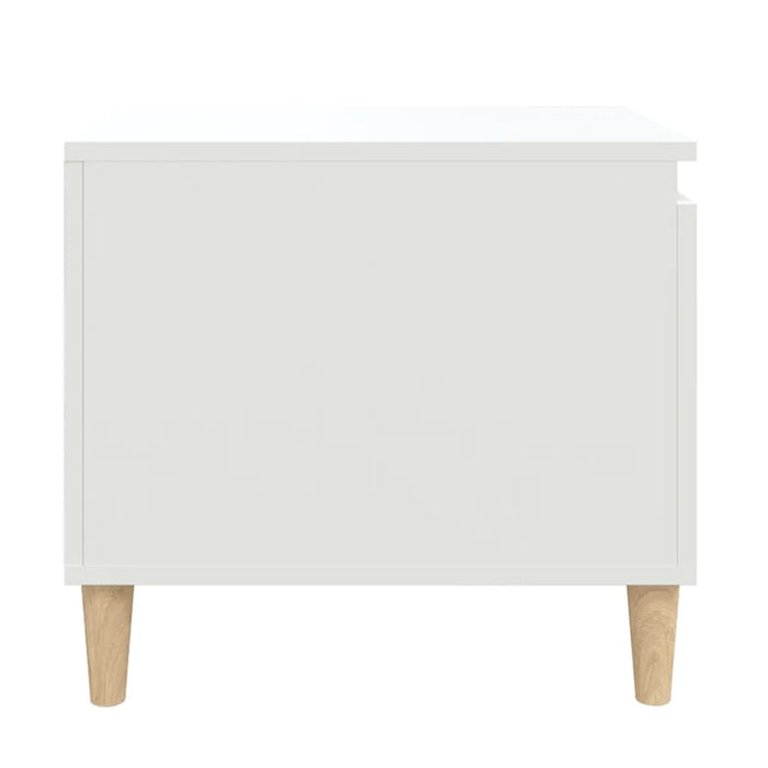 Couchtisch Weiß 100x50x45 cm Holzwerkstoff