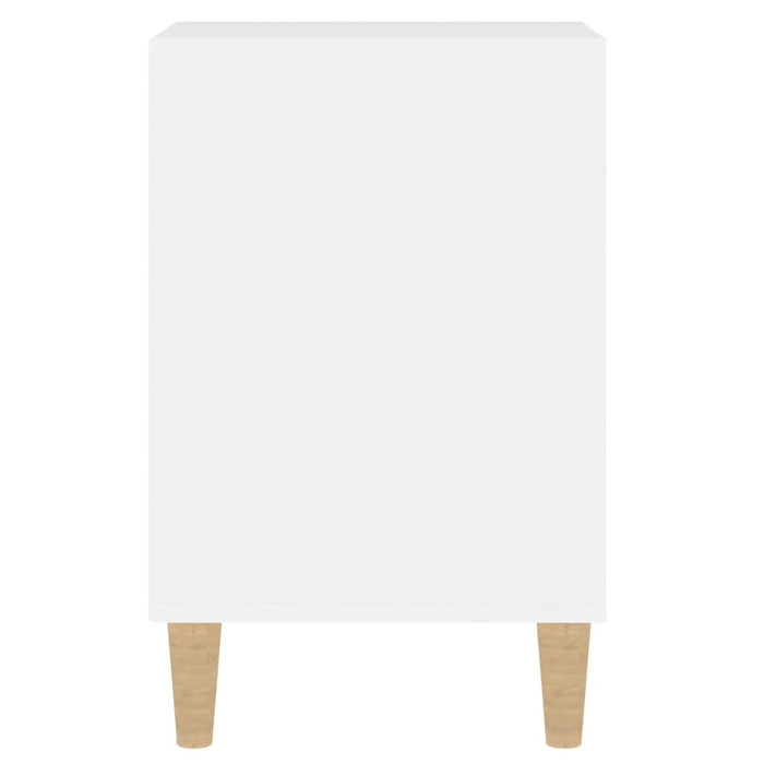 TV-Schrank Hochglanz-Weiß 100x35x55 cm Holzwerkstoff