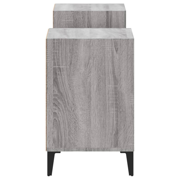 TV-Schrank Grau Sonoma 160x35x55 cm Holzwerkstoff