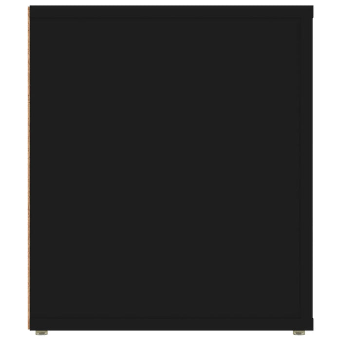 TV-Schrank Schwarz 100x35x40 cm Holzwerkstoff