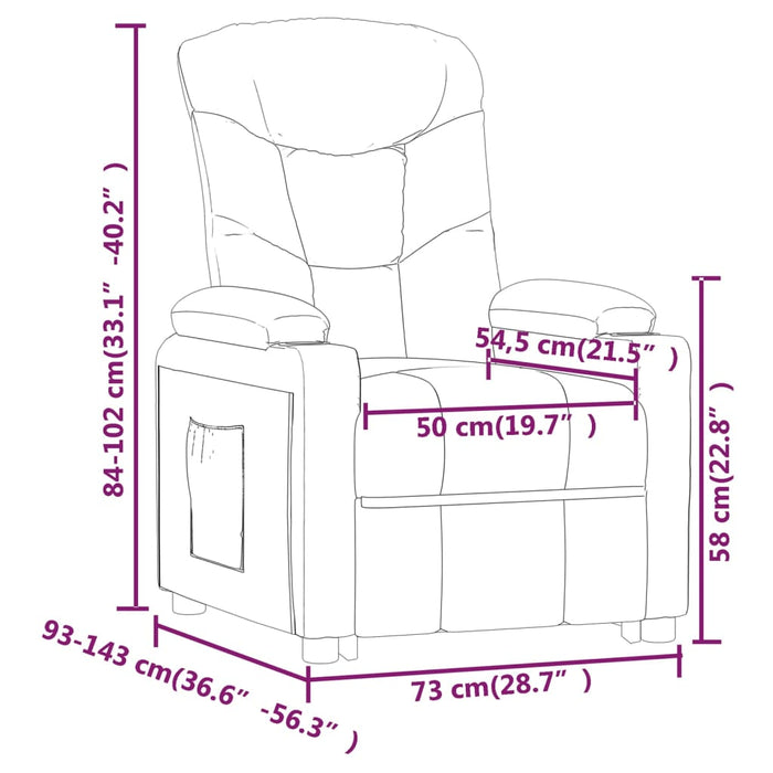 Aufstehsessel Gelb Stoff