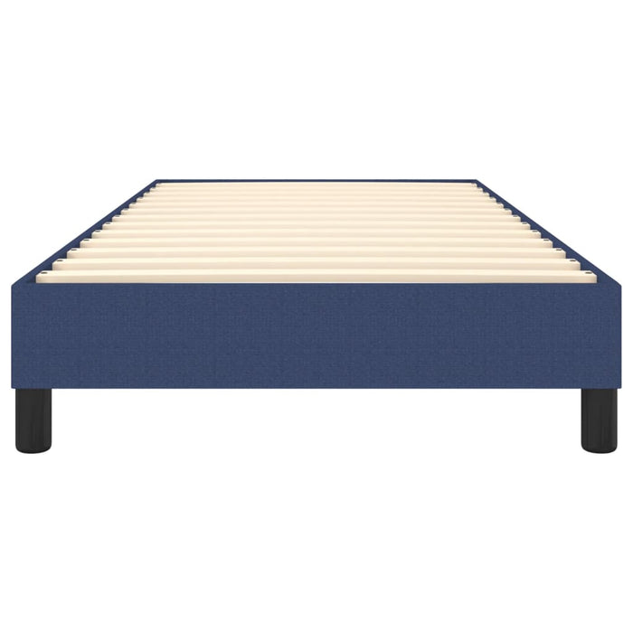 Boxspringbett Blau 80x200 cm Stoff