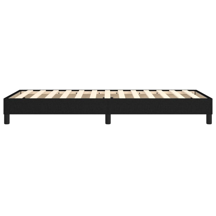 Boxspringbett Schwarz 90x190 cm Stoff