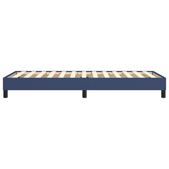 Boxspringbett Blau 90x190 cm Stoff