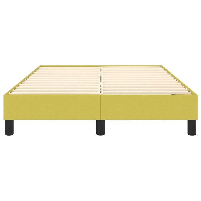 Boxspringbett Grün 120x200 cm Stoff