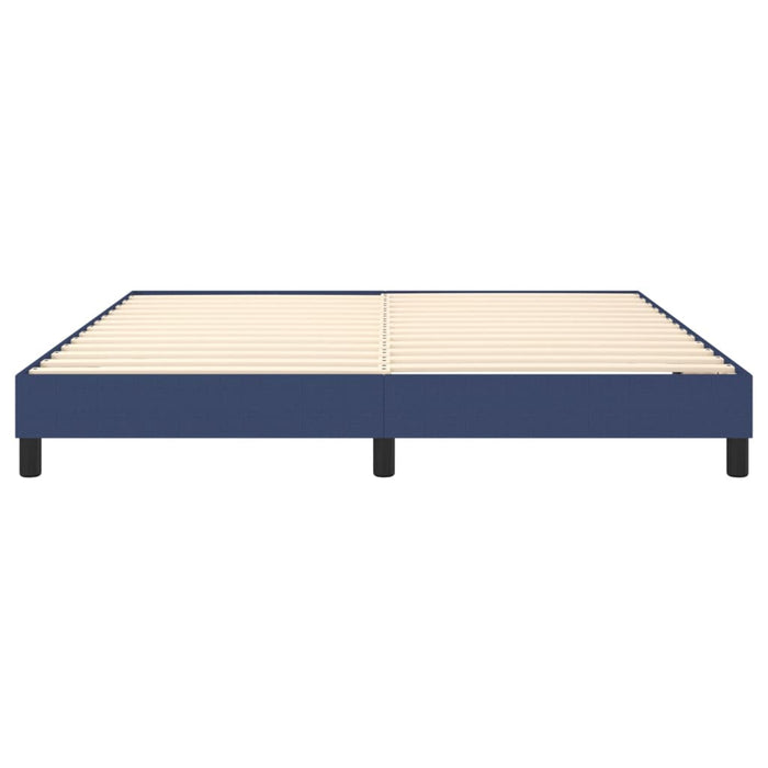 Boxspringbett Blau 180x200 cm Stoff