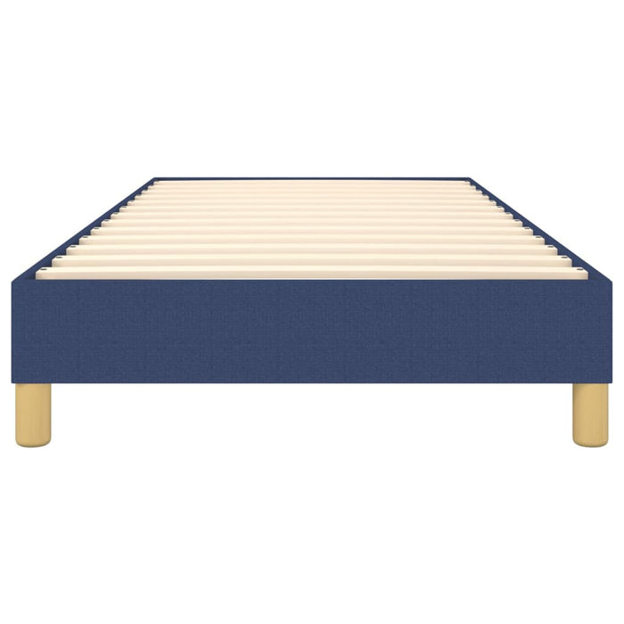 Boxspringbett Blau 100x200 cm Stoff
