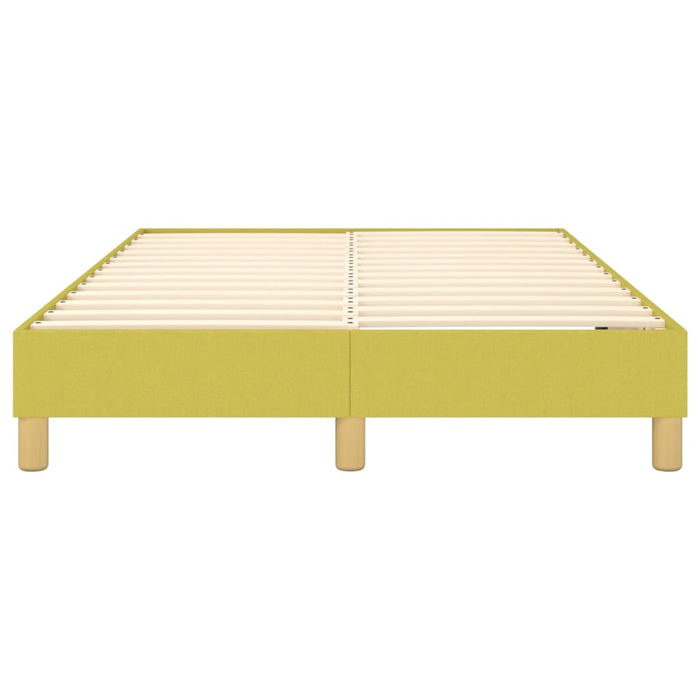 Boxspringbett Grün 120x200 cm Stoff