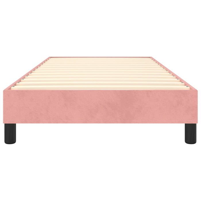 Boxspringbett Rosa 90x190 cm Samt