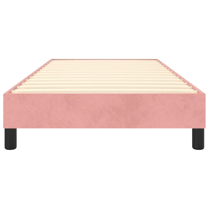 Boxspringbett Rosa 90x200 cm Samt