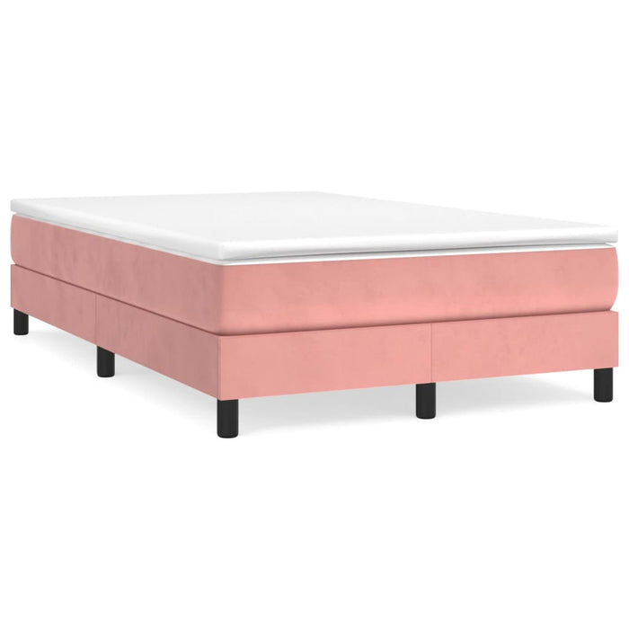 Boxspringbett Rosa 120x200 cm Samt