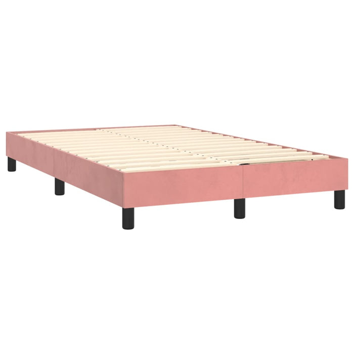 Boxspringbett Rosa 120x200 cm Samt
