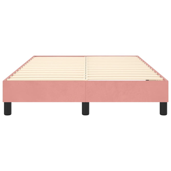 Boxspringbett Rosa 120x200 cm Samt