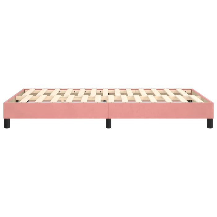 Boxspringbett Rosa 120x200 cm Samt