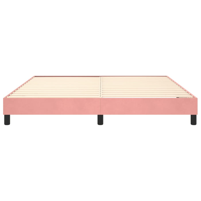 Boxspringbett Rosa 180x200 cm Samt