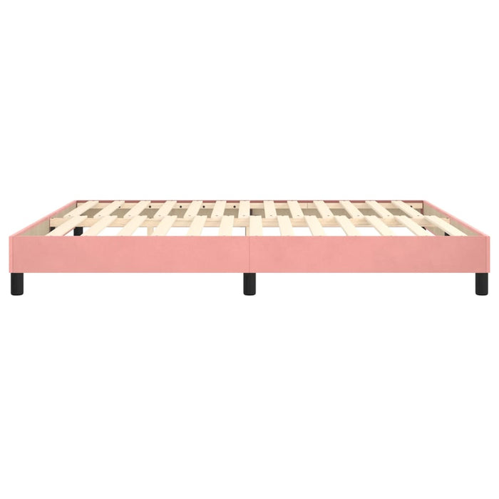 Boxspringbett Rosa 180x200 cm Samt