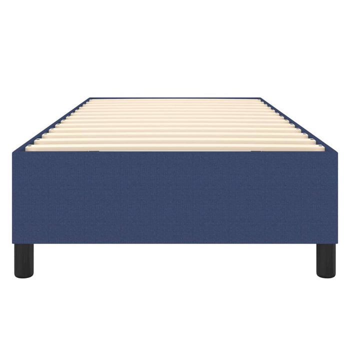 Boxspringbett Blau 90x190 cm Stoff