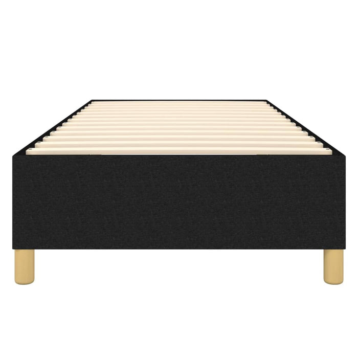 Boxspringbett Schwarz 90x190 cm Stoff
