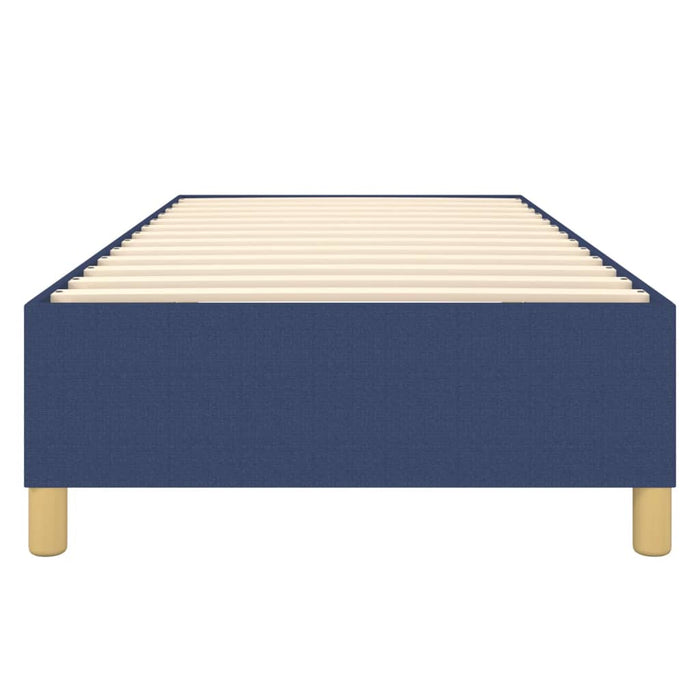 Boxspringbett Blau 90x190 cm Stoff